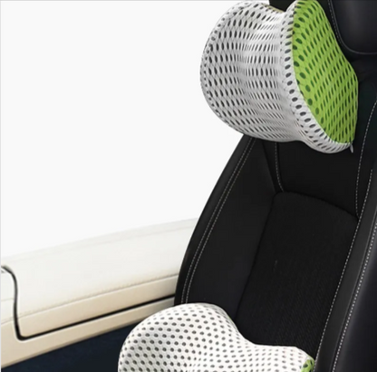 Memory Foam Car Headrest & Lumbar Support Set