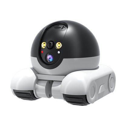 Wireless 360° Dual Lens HD Action Robot Camera Smart motion detection real-time alerts APP CONTROL