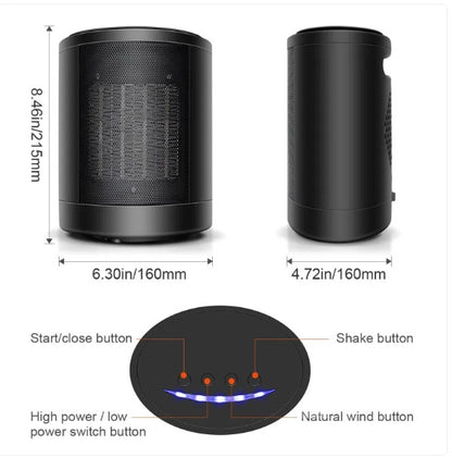 Mini Adjustable Thermostat Portable Heater