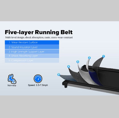 Motorized Folding Treadmill exercise fitness