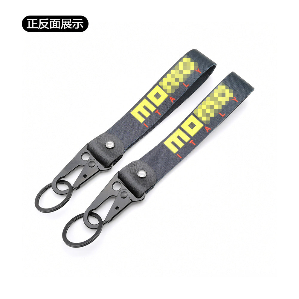 JDM Culture Keychain Wrist Strap with Digital Print 19.5cm x 2.5cm
