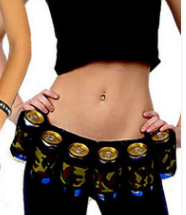 Six-Pack Beer Belt party night date