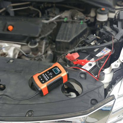 12V Intelligent Universal Battery Charger for Cars Bikes