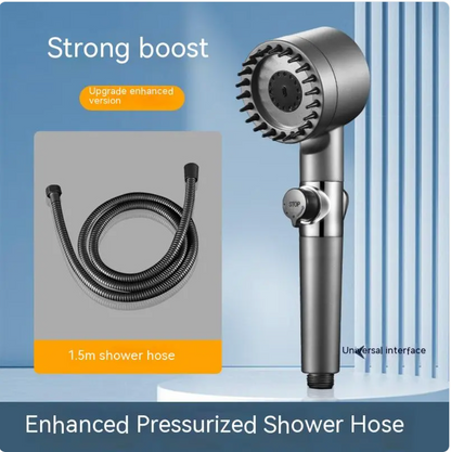 Adjustable High-Pressure filter Shower Head with Hose