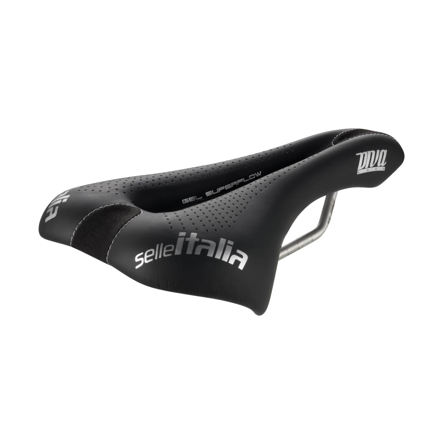 Selle Italia Diva Gel Superflow L MTB and Road Bike Saddle 270 x 152mm Women 285g