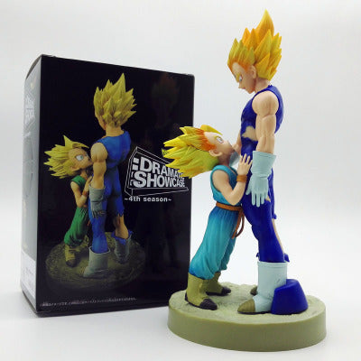 Dragon Ball Z Father-Son Trunks & Vegeta Figurine Set
