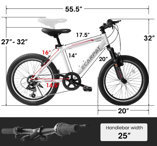Mountain Dirt Bikes 20inch