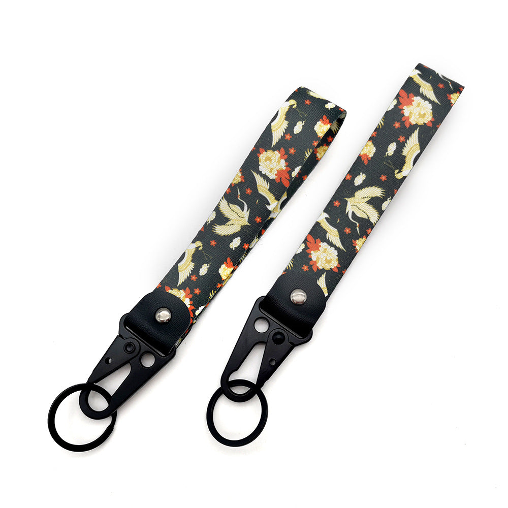 JDM Culture Keychain Wrist Strap with Digital Print 19.5cm x 2.5cm