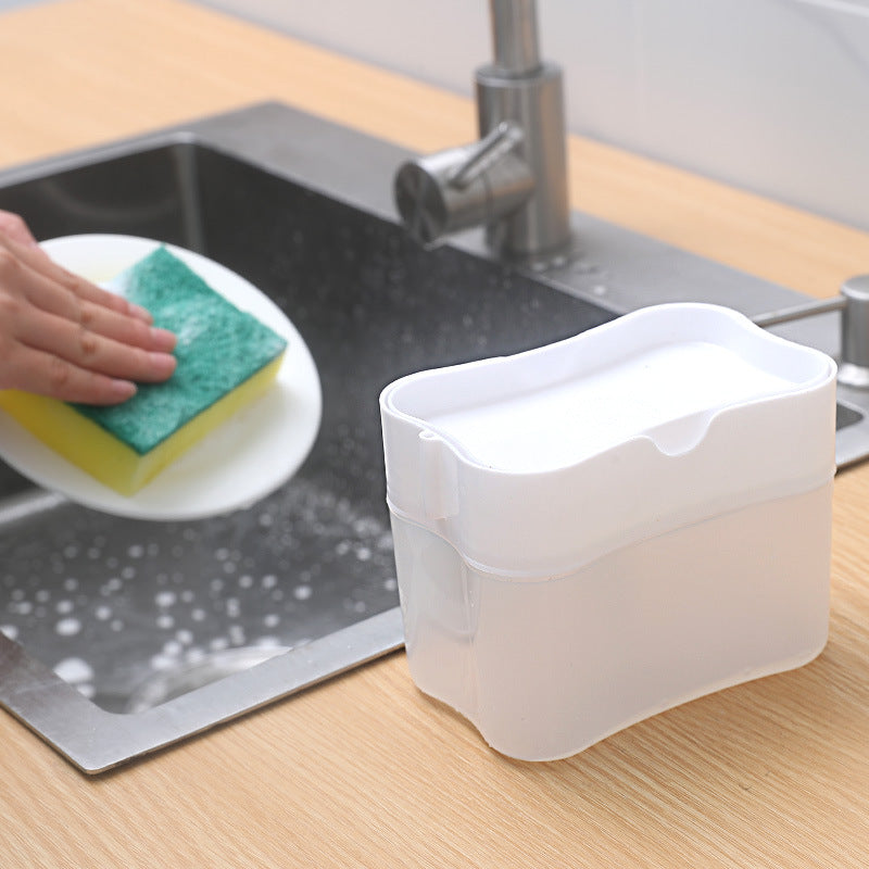 Automatic Liquid Soap Dispenser & Kitchen Organizer Gadget