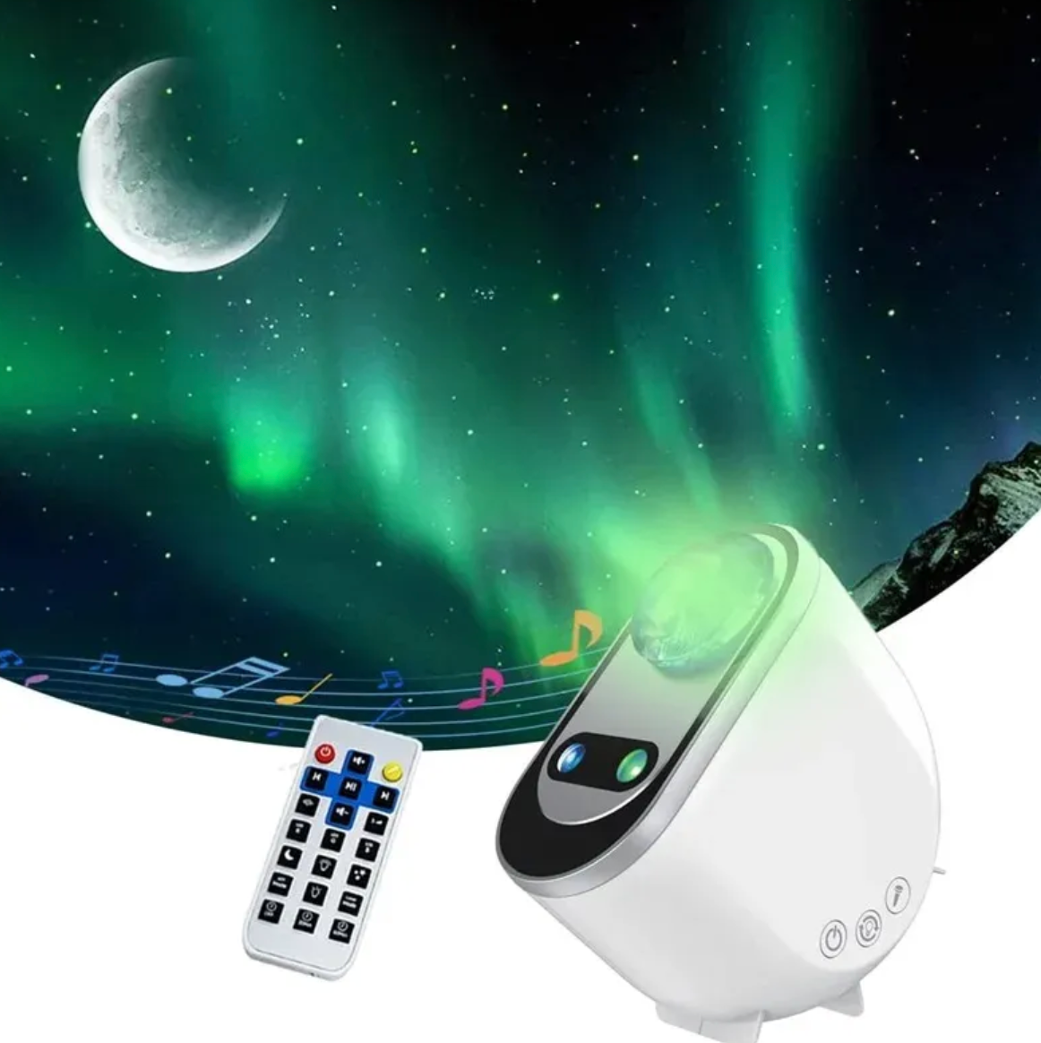 Aurora Galaxy Projector USB WITH REMOTE CONTROL