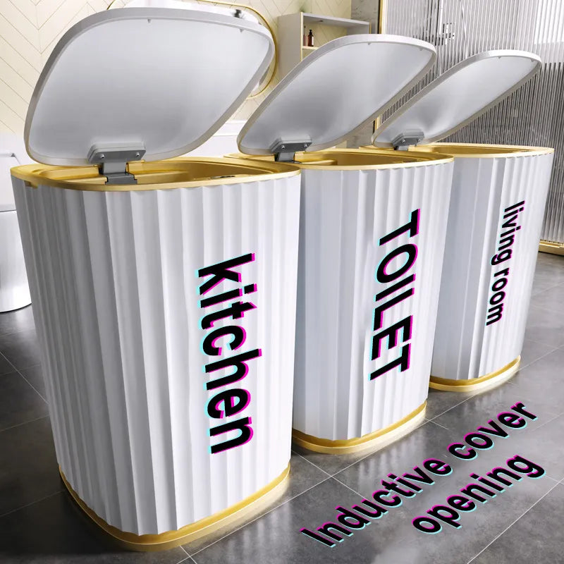 Smart Sensor Trash Can automatic open close