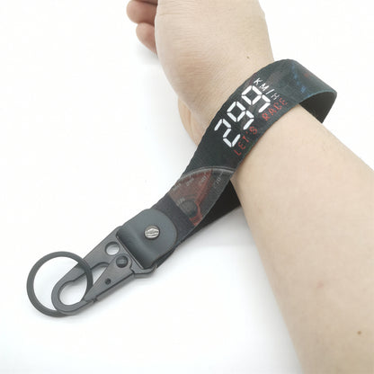 JDM Culture Keychain Wrist Strap with Digital Print 19.5cm x 2.5cm