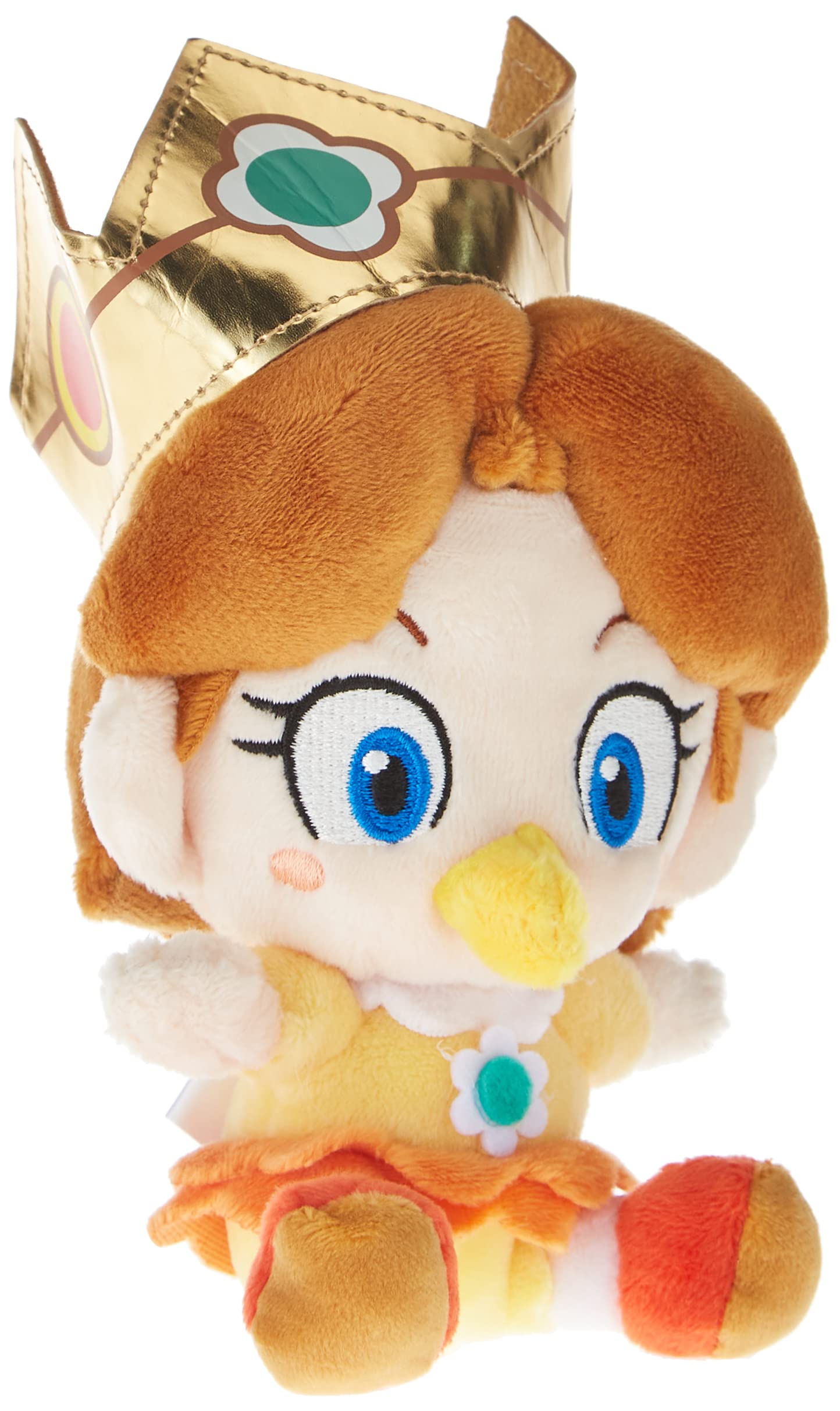 Little Buddy 1728 Super Mario All Star Collection Baby Daisy Plush 6"
