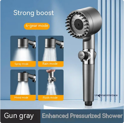 Adjustable High-Pressure filter Shower Head with Hose