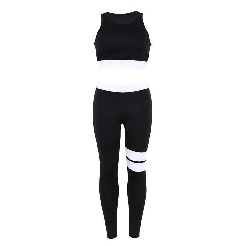 Sexy Backless Yoga Workout Set woman women