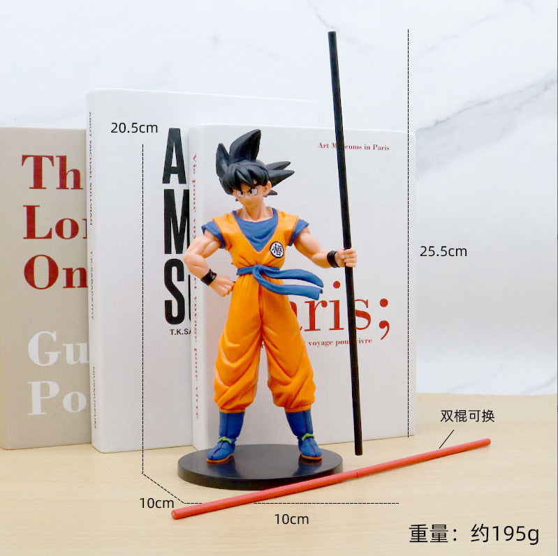 Dragon Ball Super Saiyan Action Figures - Goku & Vegeta