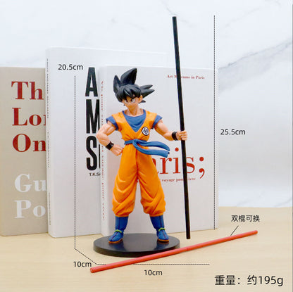 Dragon Ball Super Saiyan Action Figures - Goku & Vegeta