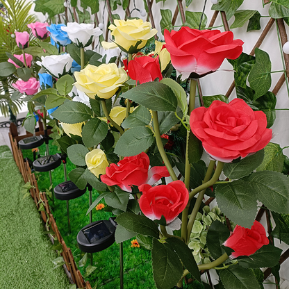 Solar-Powered LED flower shape Garden Light