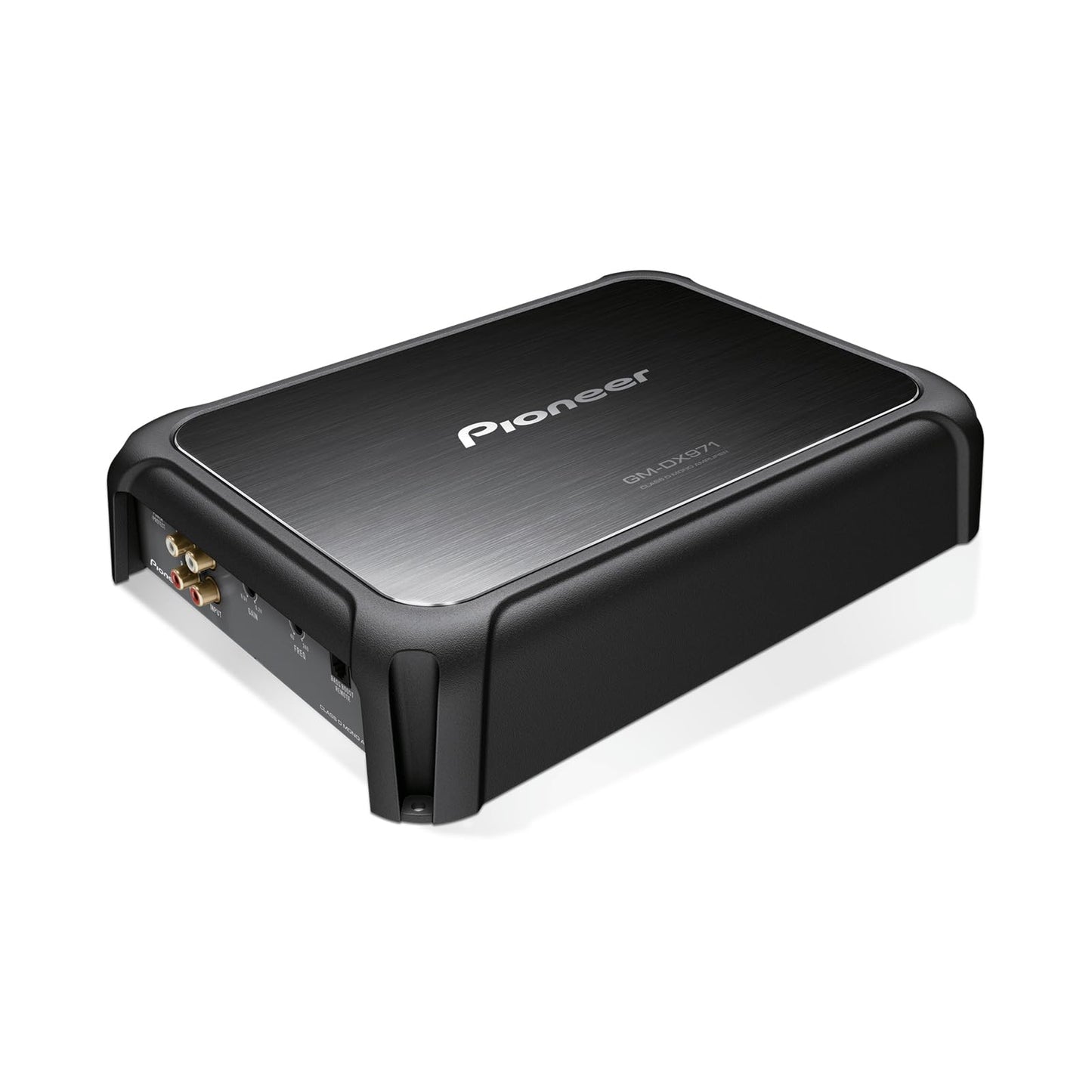 Pioneer GM-DX971 - Powerhouse Amplifier with 2400 Watts Class-D Technology 1-Channel Variable Low-Pass Filter Compact Design and Remote Bass Boost Control