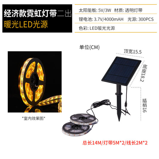 Waterproof RGB LED Strip Light for Landscape
