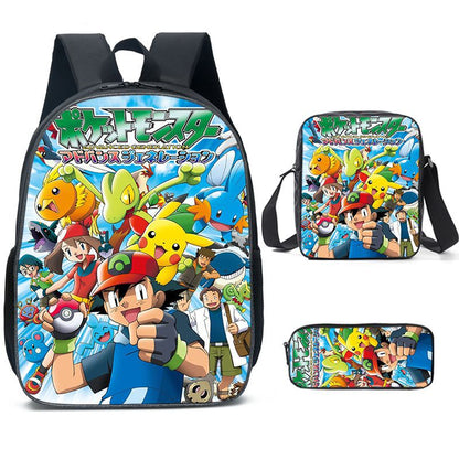 Pokemon Backpack school bag for Student
