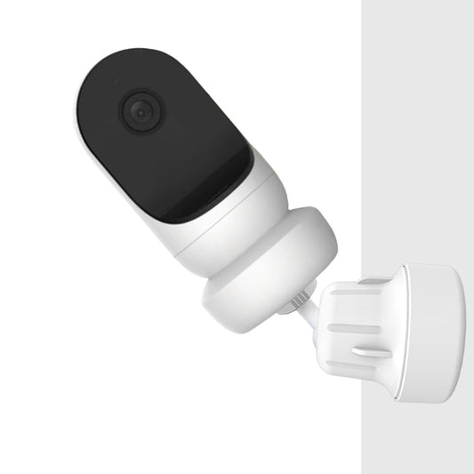 Derebir Adjustable Baby Monitor Wall Mount Compatible with Owlet Cam1/ Cam 2/ Cam Duo/Cam Dream Duo 2 Baby Camera Wall Holder for Baby Monitor with Standard 1/4 Threaded Hole (Camera Not Included)