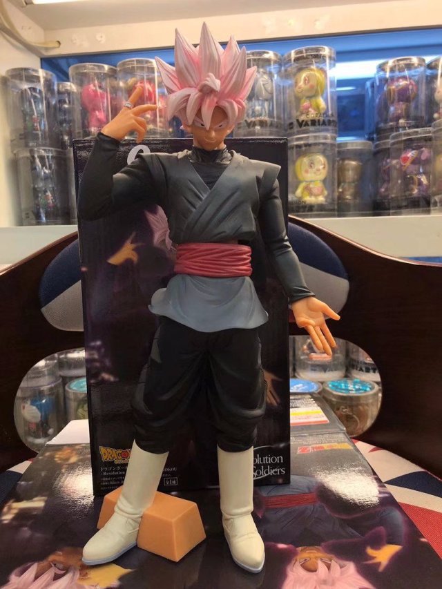 Dragon Ball Dark Goku ROS Fighter Figure Model