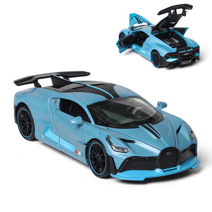 1:32 Bugatti Die-Cast Racing Car Model with Sound & Light