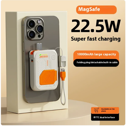 5-in-1 Wireless Power Bank 10000MAH MAGNETIC MAGSAFE