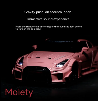 Nissan r35 skyline gtr model car