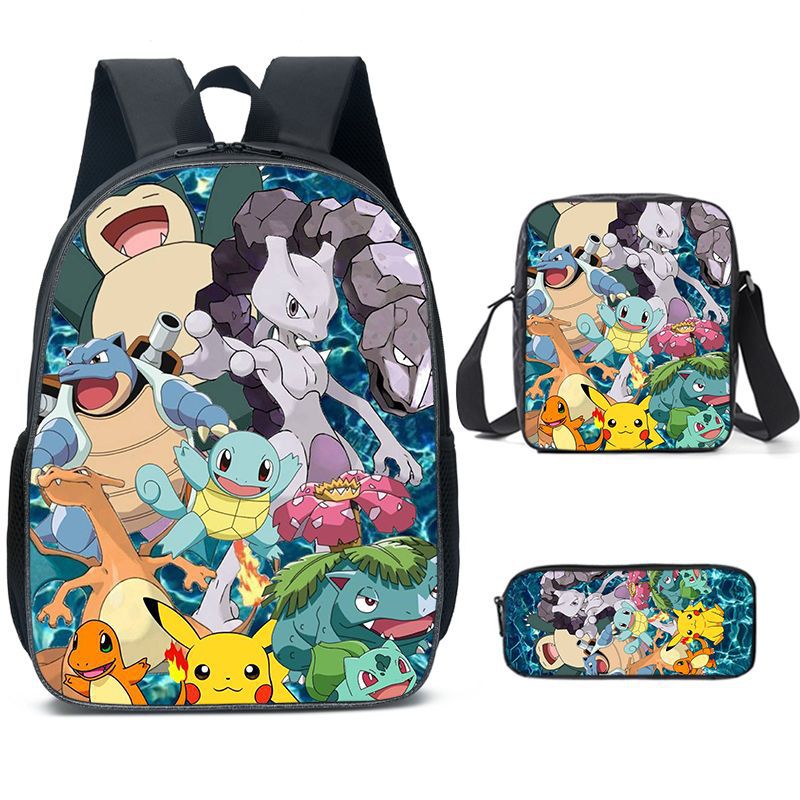 Pokemon Backpack school bag for Student