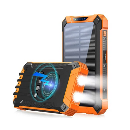 Solar Charge Wireless Power Bank 10000mah / up
