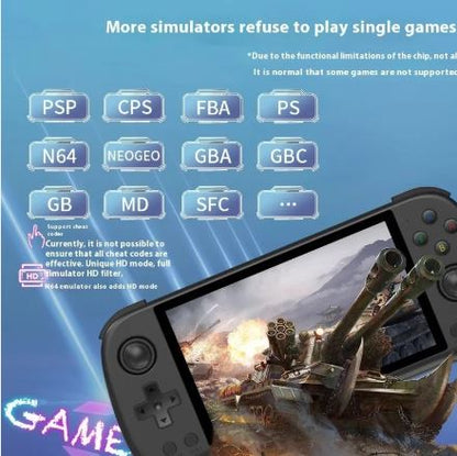 X55 Portable Handheld Game Console 5.5-inch IPS RGB Screen HDMI 128GB