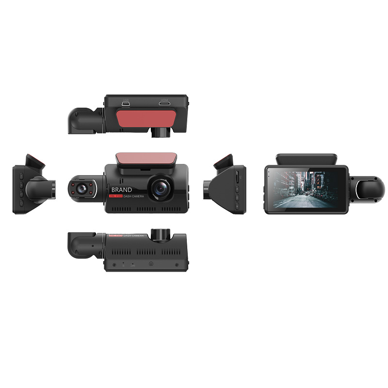 Hidden Car Dash Cam 3inch IPS USB