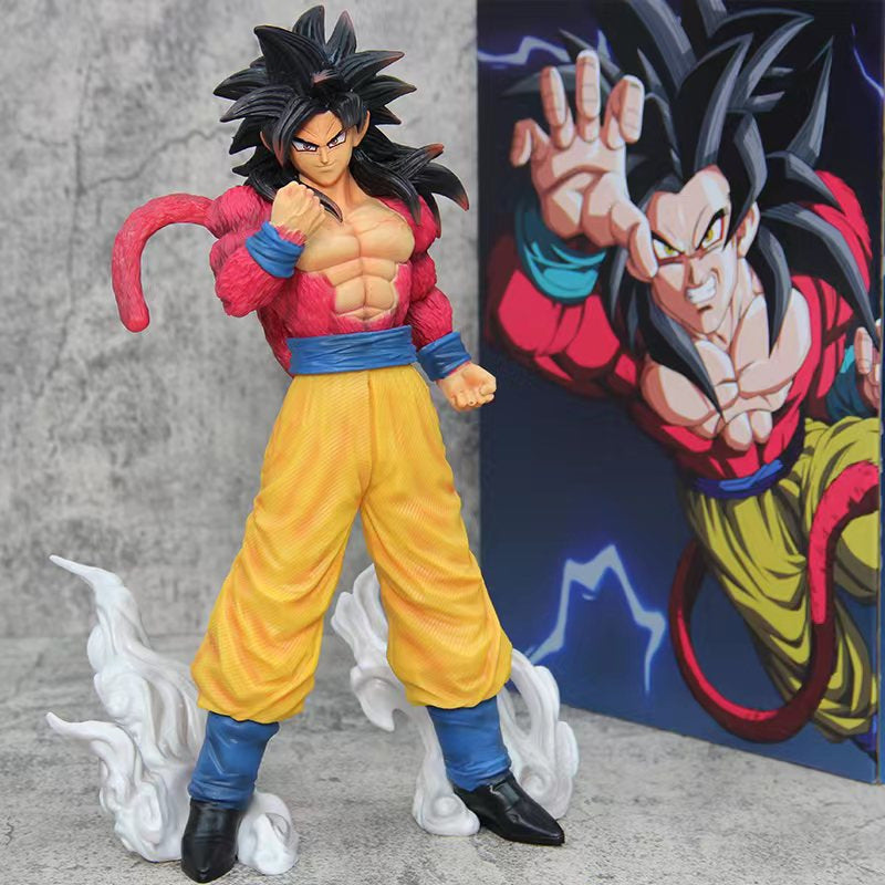 Dragon Ball Super Saiyan Action Figures - Goku & Vegeta