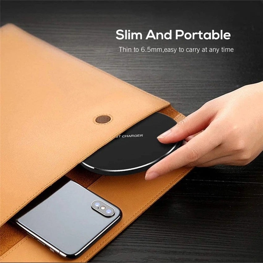 60W Wireless Charger Pad for iPhone & Samsung Phones type c