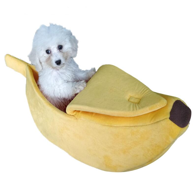 Banana Cozy Pet Bed dog cat
