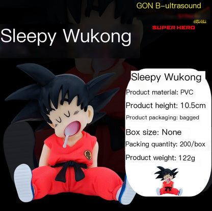 Dragon Ball Goku Figure - Sleep Scene Toy Collectible