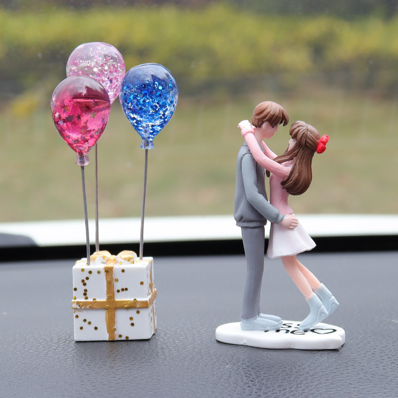 Car Decoration Dashboard Cute Couple valentine birthday gift
