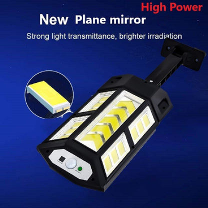 Solar powered COB Wall Light with rc