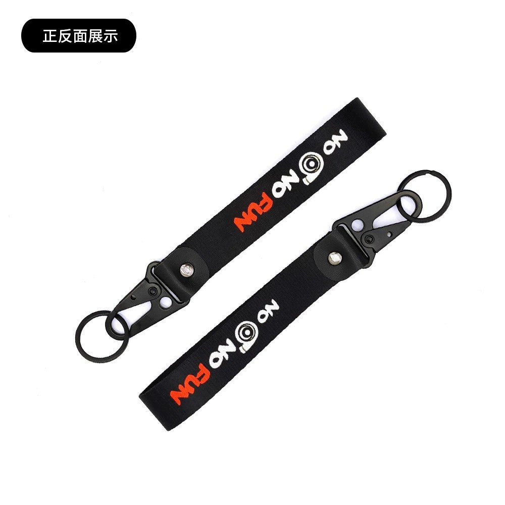 JDM Culture Keychain Wrist Strap with Digital Print 19.5cm x 2.5cm