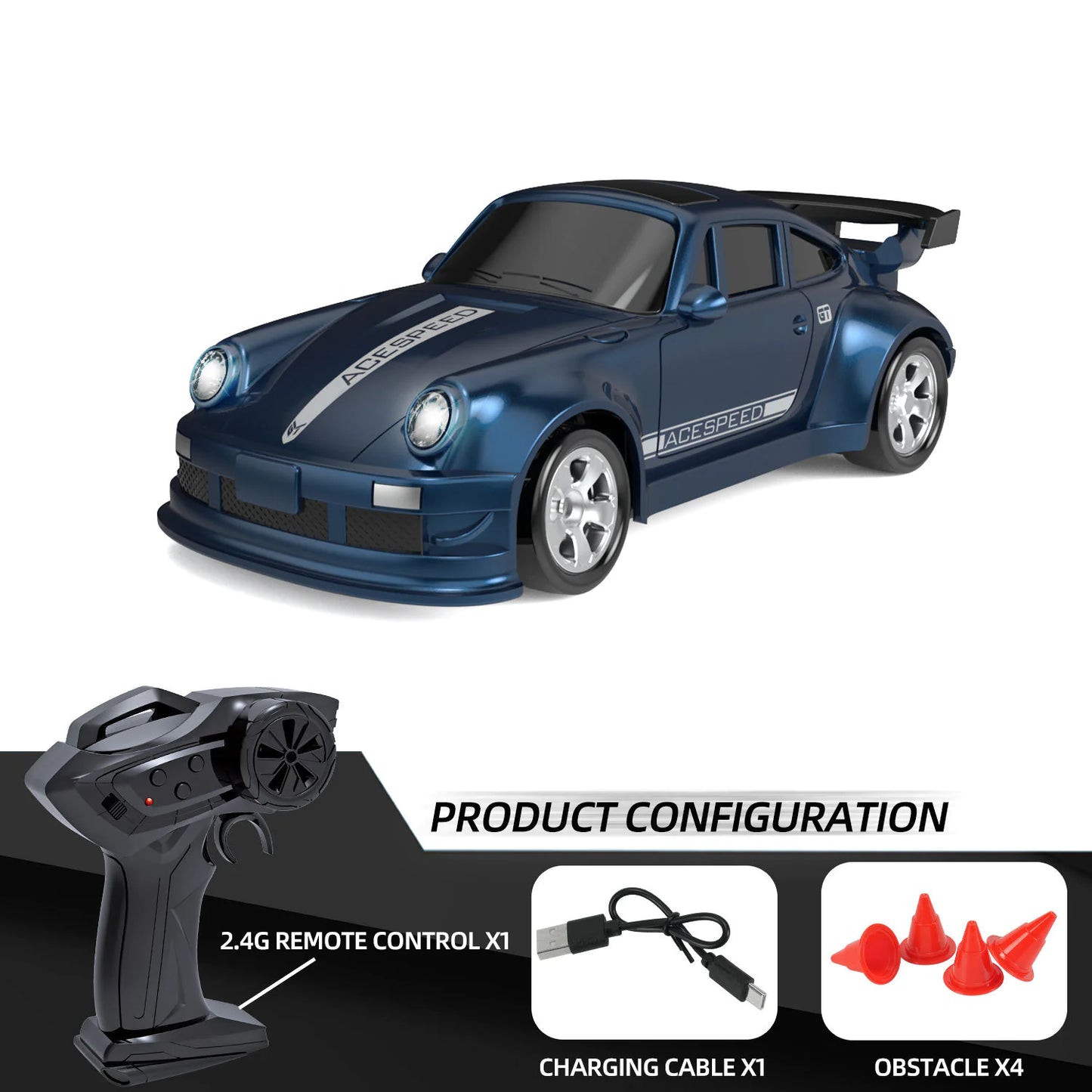 1:64 mini rc 4wd Drift Car