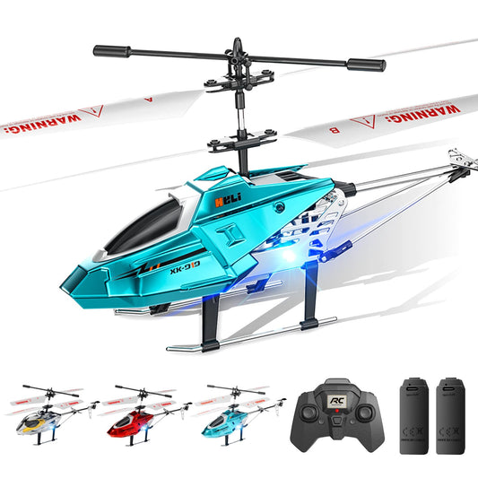 Attitude hold RC Helicopter Remote Control Helicopter Flying Helicopter Toy 2.4 GHz Altitude Hold LED Light One-Key Take Off/Landing RC Helicopter for Adults Kids Boys Girls