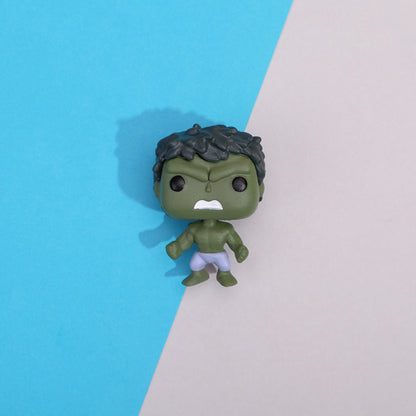 Creative Marvel Q-Version Hero Figurines DIY Decor