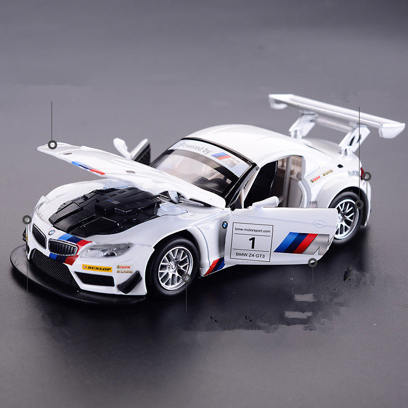 Z4 Rally Race Car Model 1:32 Alloy Toy with Sound