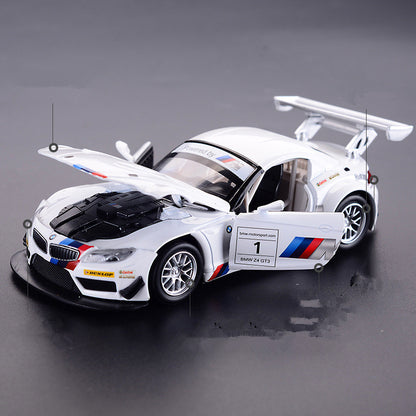 Z4 Rally Race Car Model 1:32 Alloy Toy with Sound