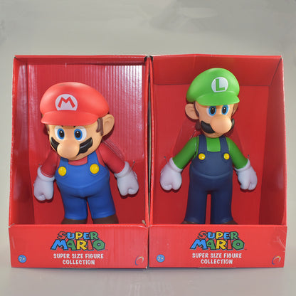 Vibrant Anime Merchandise: Mario & Luigi Action Figures