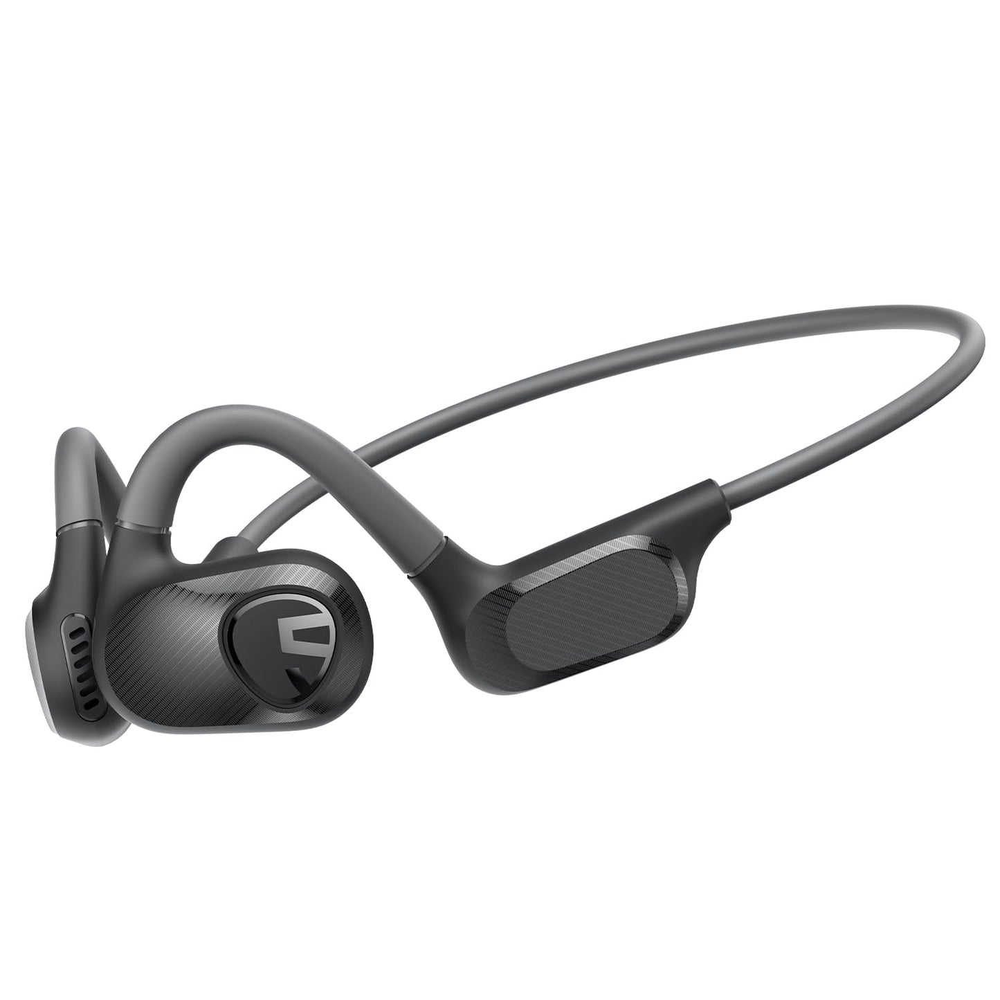 SoundPEATS RunFree Lite2 Open Ear Headphones Bluetooth 5.3 Air Conduction Wireless Headphones Sport Earbuds with Enhanced Bass Dual-Mic Call Noise Reduction Earphones for Cycling