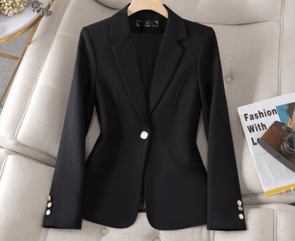 Modern Fitted Women Woman Blazer  - Catarina  (One Piece)