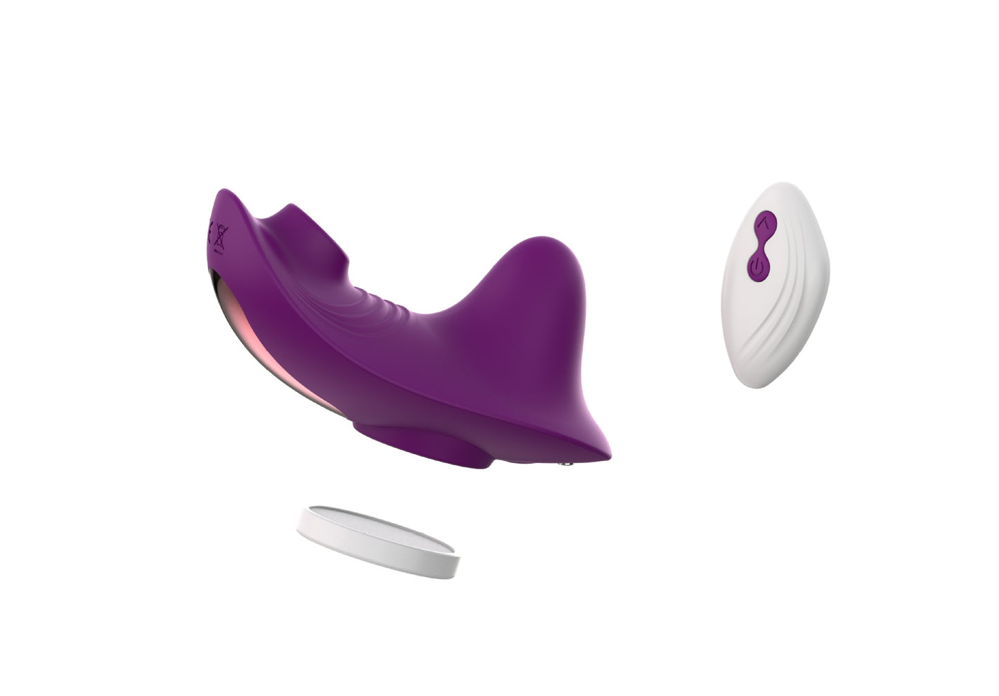 Wireless Remote Magnetic Vibrator for Couples adult toy massage couple
